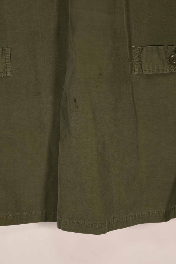 実物 DAJB契約番号 2nd Model ジャングルファティーグ ジャケット 退色あり 中古品