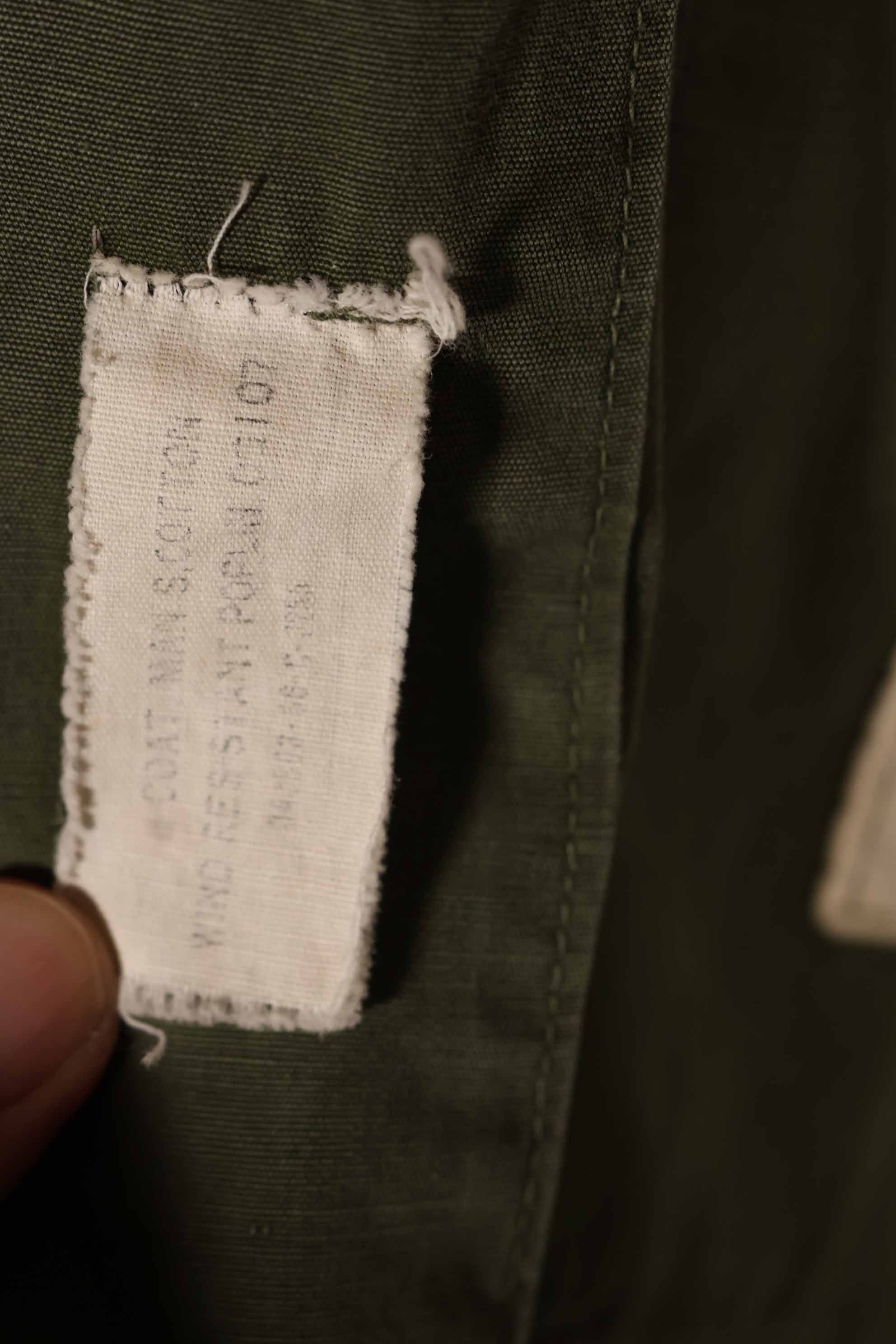 実物 DAJB契約番号 2nd Model ジャングルファティーグ ジャケット 退色あり 中古品