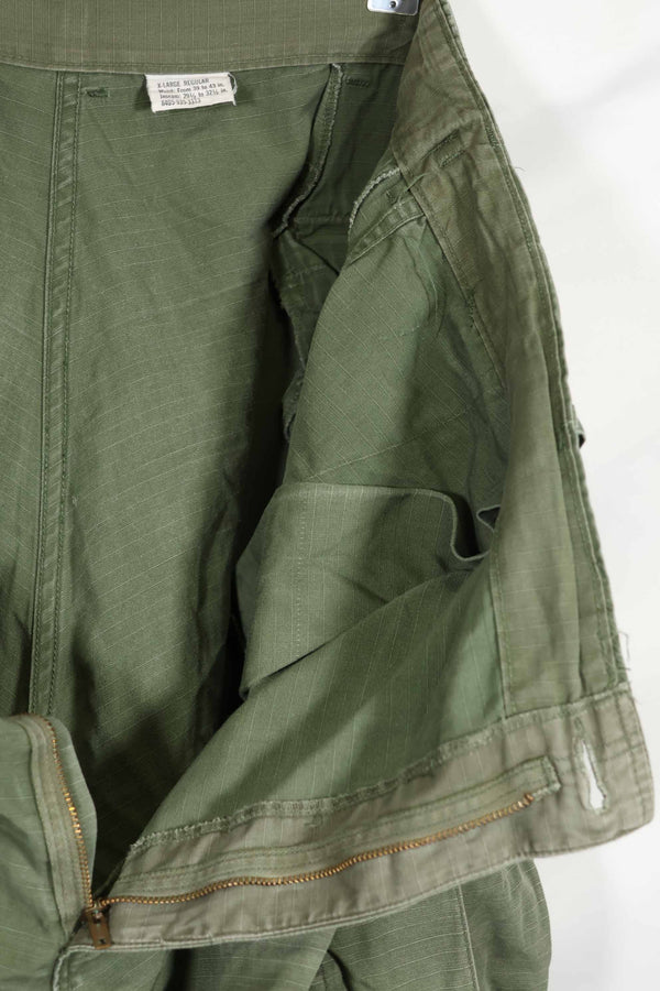 1969年製 4th Model ジャングルファティーグ パンツ X-L-R 中古品 A