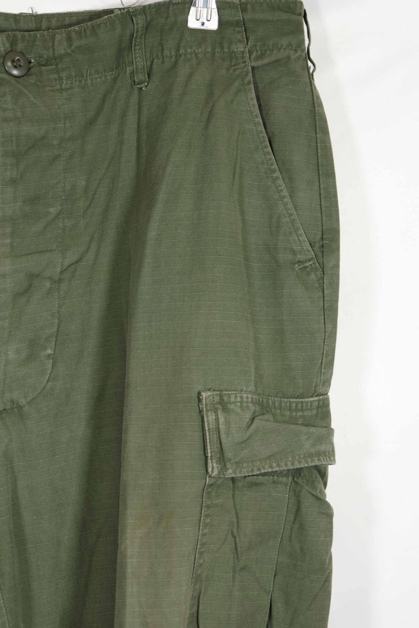 精密レプリカ 1967年製 4th Model ジャングルファティーグ パンツ L-R 中古品
