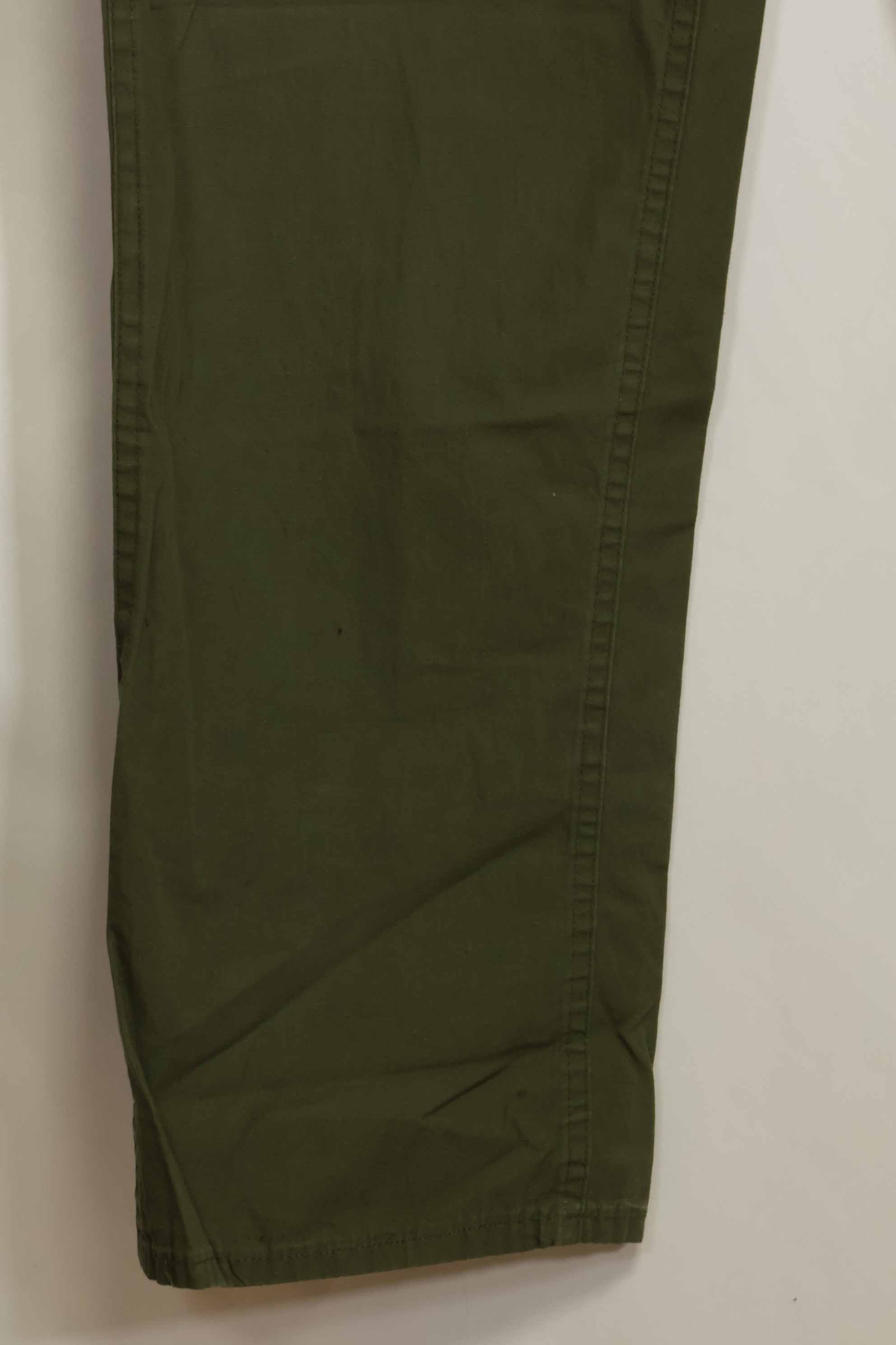 1960年代 個人調達 ポップリン製 OG-107 ベイカーパンツ 薄手パンツ 中古品