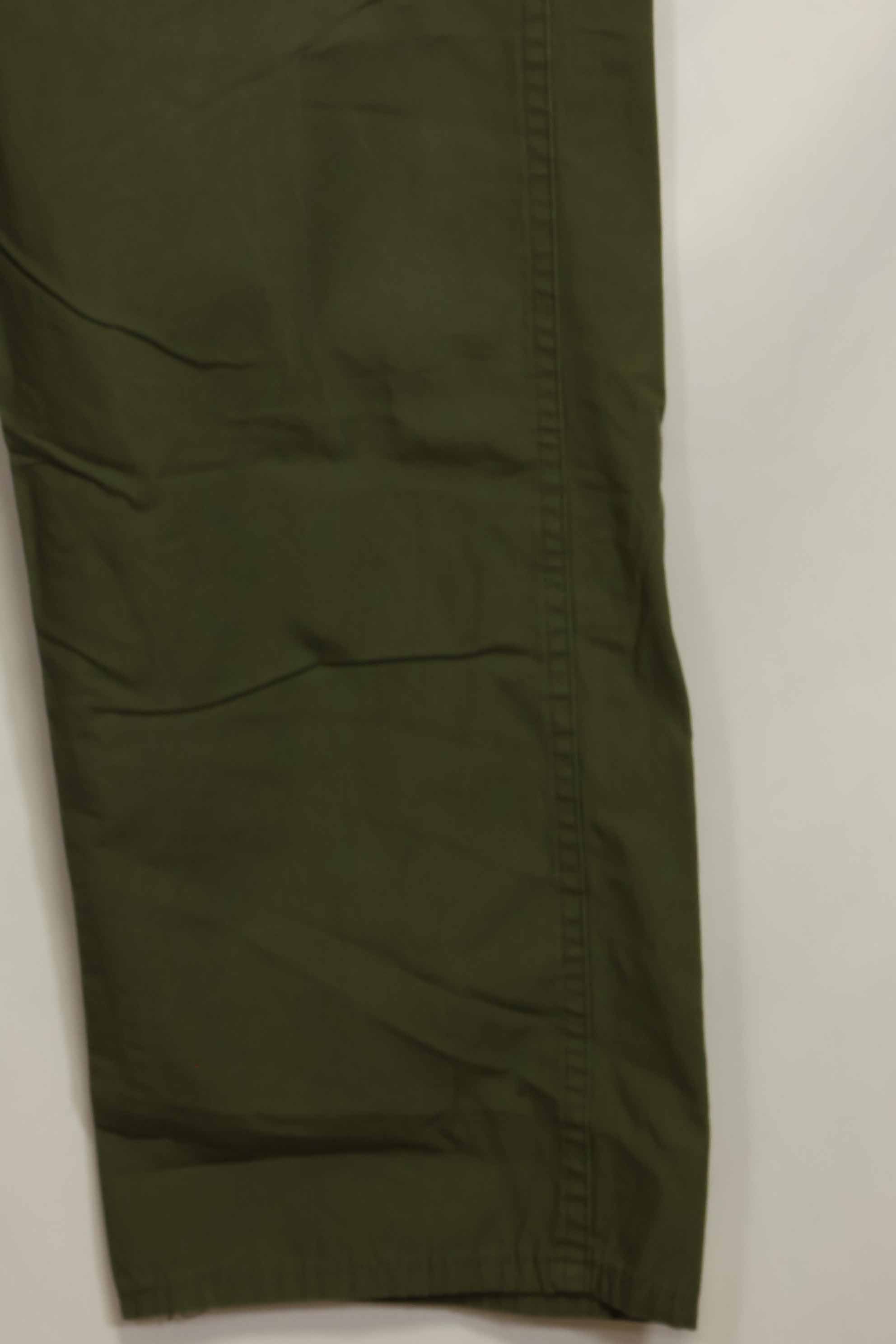 1960年代 個人調達 ポップリン製 OG-107 ベイカーパンツ 薄手パンツ 中古品