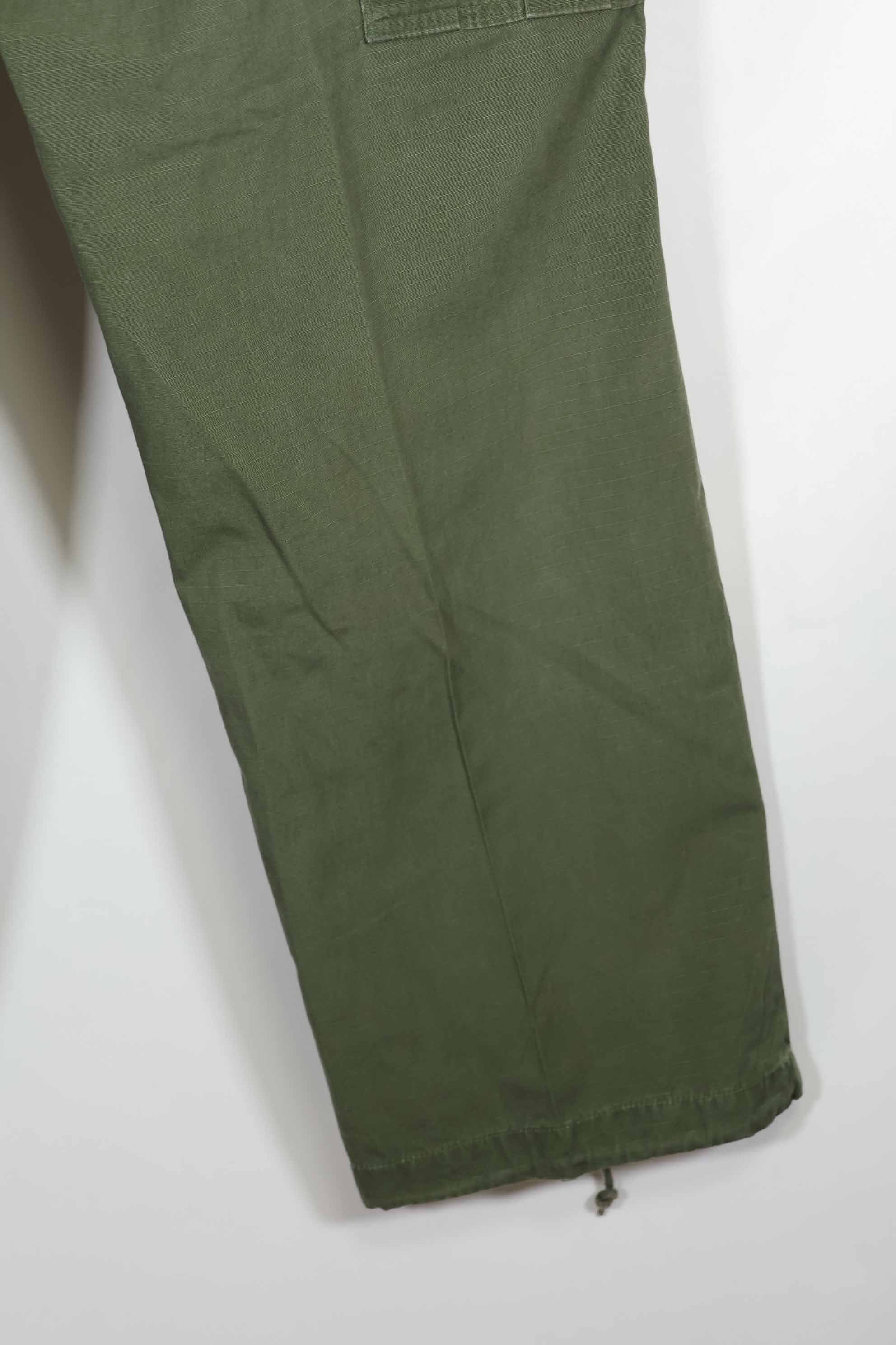 精密レプリカ 1967年製 4th Model ジャングルファティーグ パンツ L-R 中古品