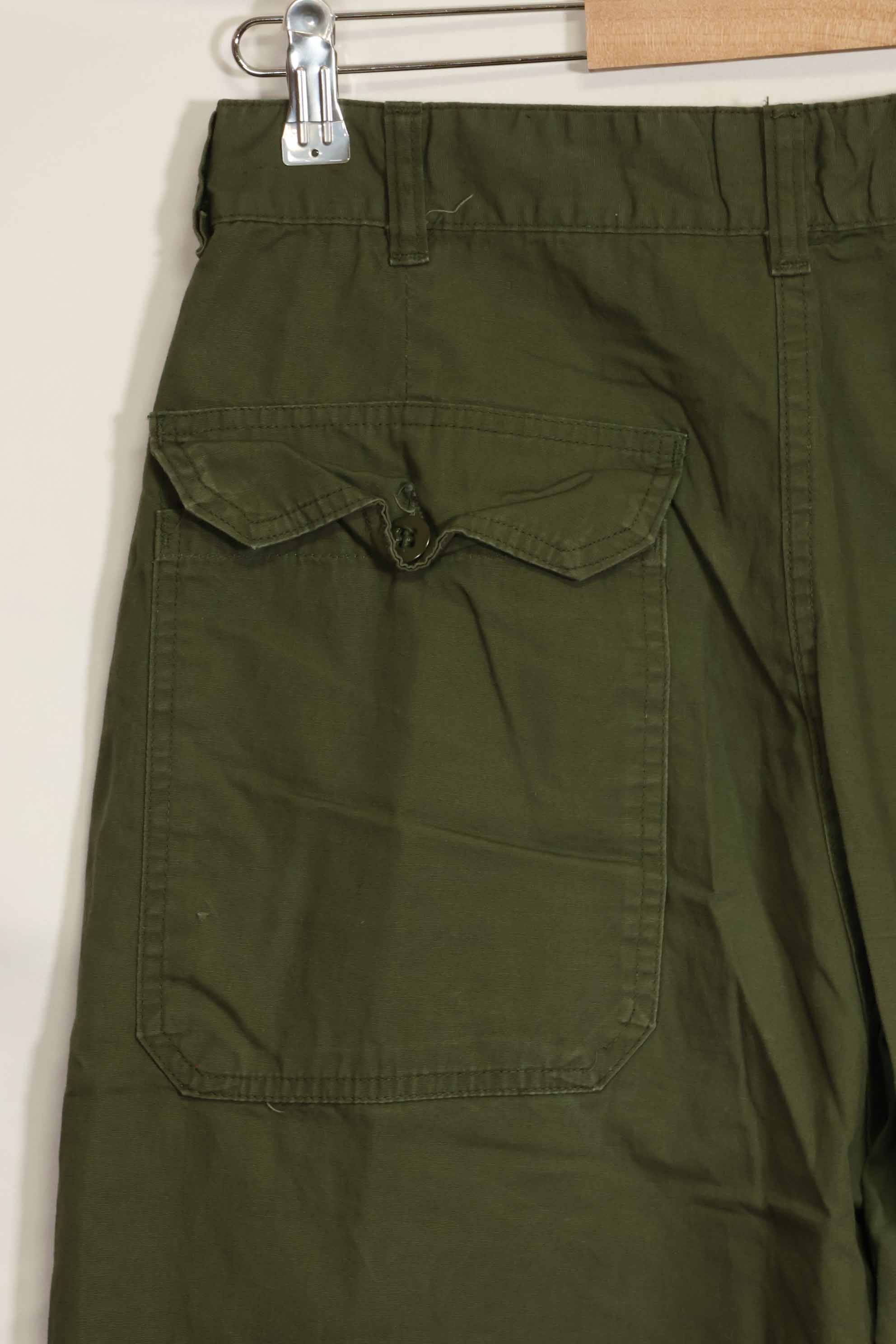 1960年代 個人調達 ポップリン製 OG-107 ベイカーパンツ 薄手パンツ 中古品
