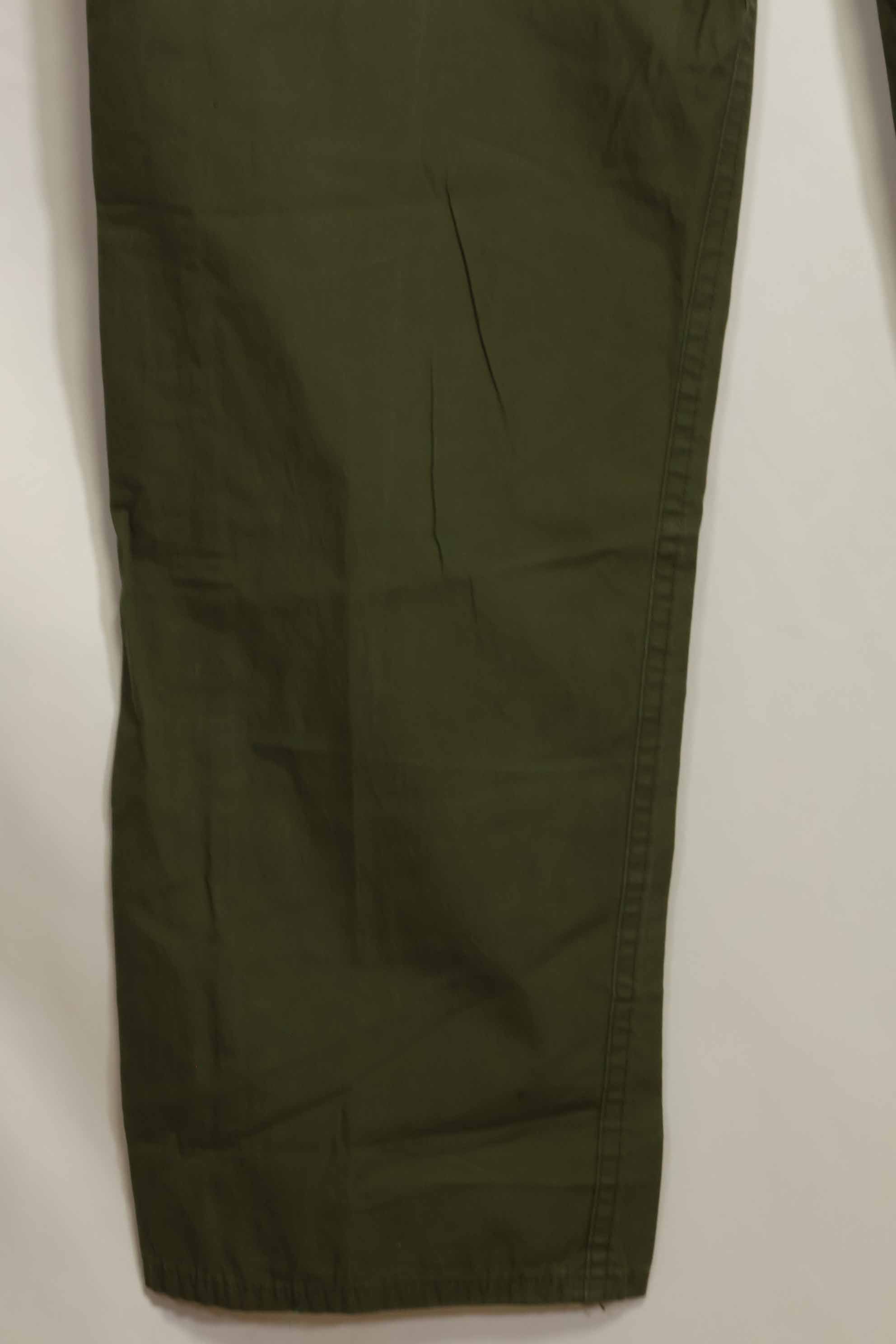 1960年代 個人調達 ポップリン製 OG-107 ベイカーパンツ 薄手パンツ 中古品