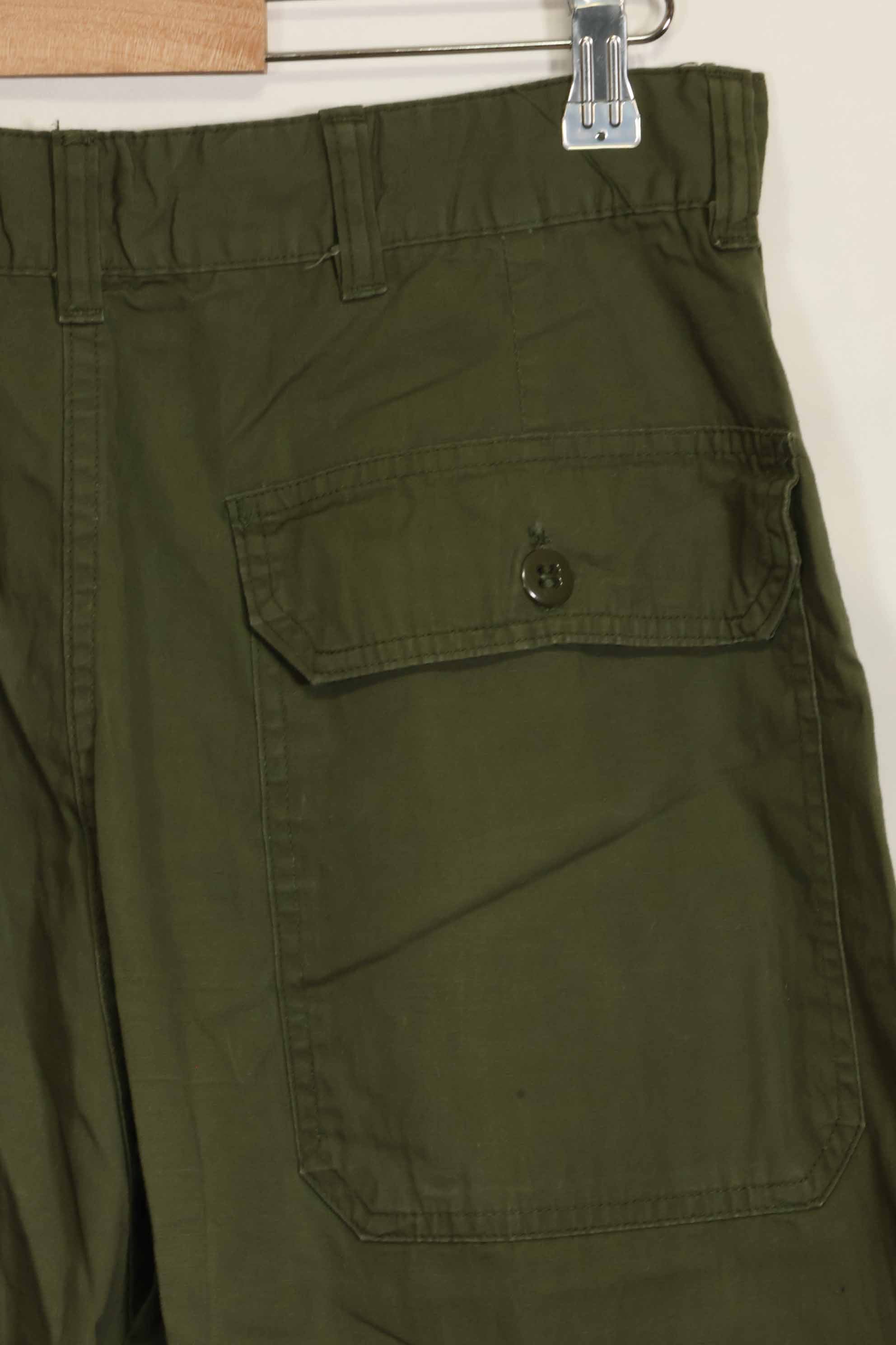 1960年代 個人調達 ポップリン製 OG-107 ベイカーパンツ 薄手パンツ 中古品