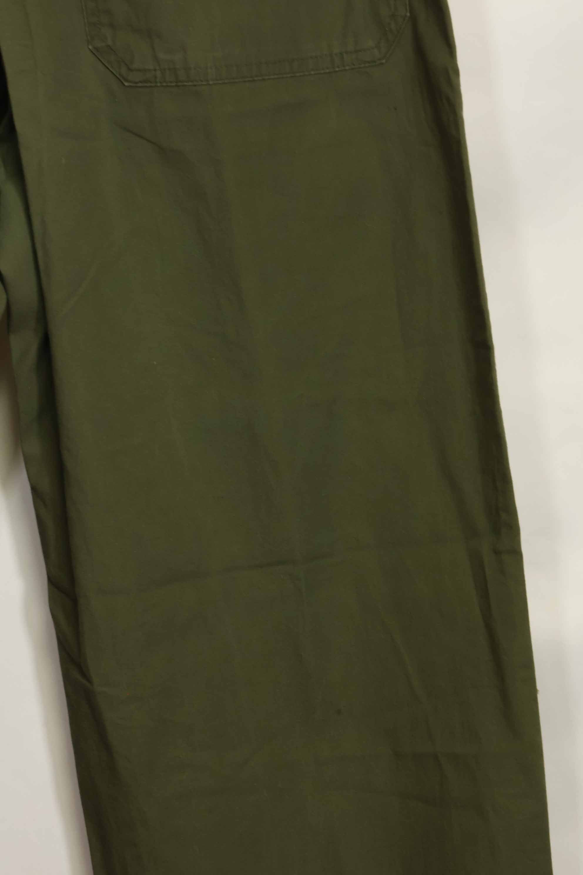 1960年代 個人調達 ポップリン製 OG-107 ベイカーパンツ 薄手パンツ 中古品