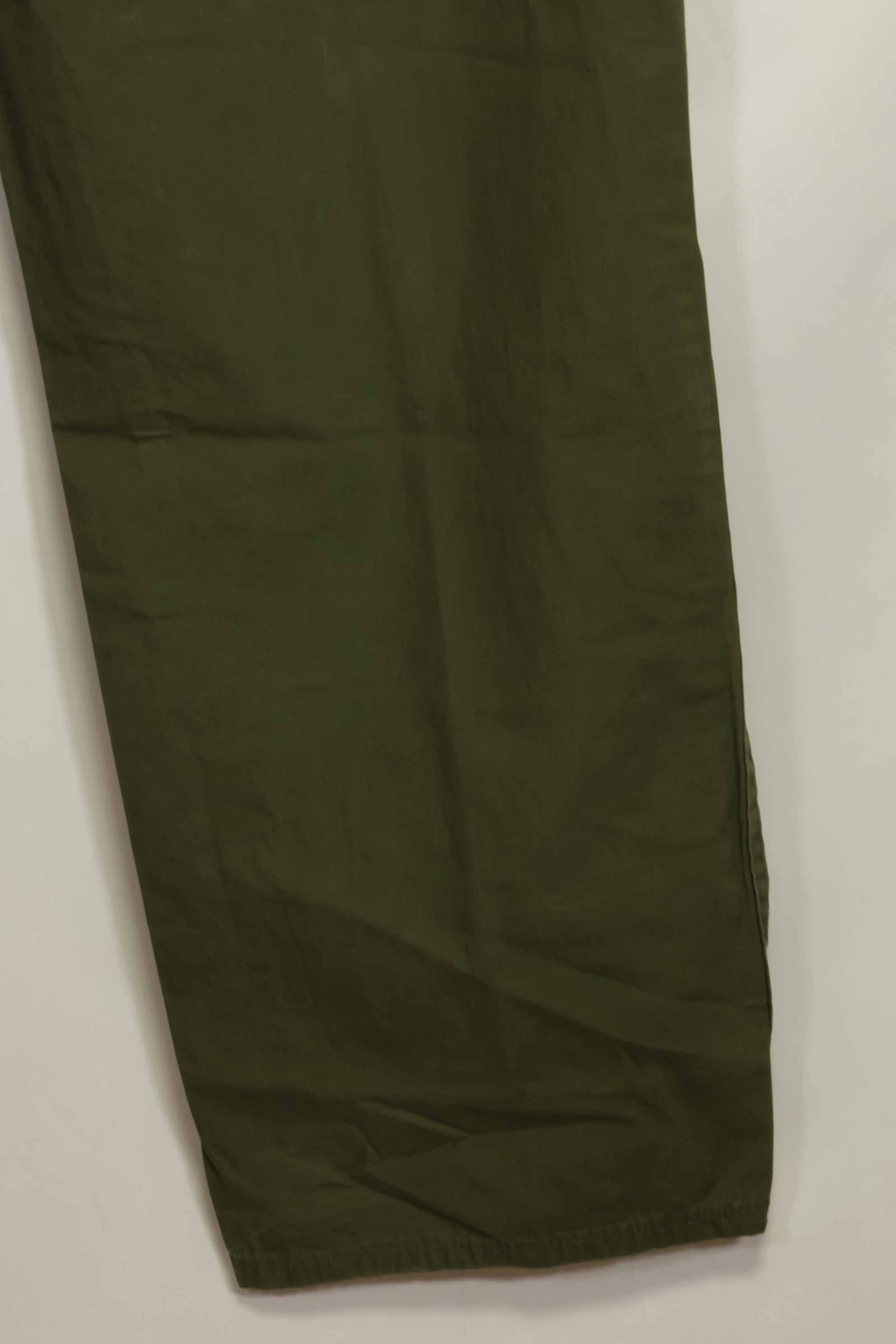 1960年代 個人調達 ポップリン製 OG-107 ベイカーパンツ 薄手パンツ 中古品