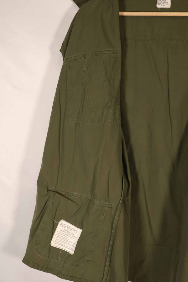 実物 1966〜1967年製 3rd Model ジャングルファティーグ ジャケット L-R 中古品