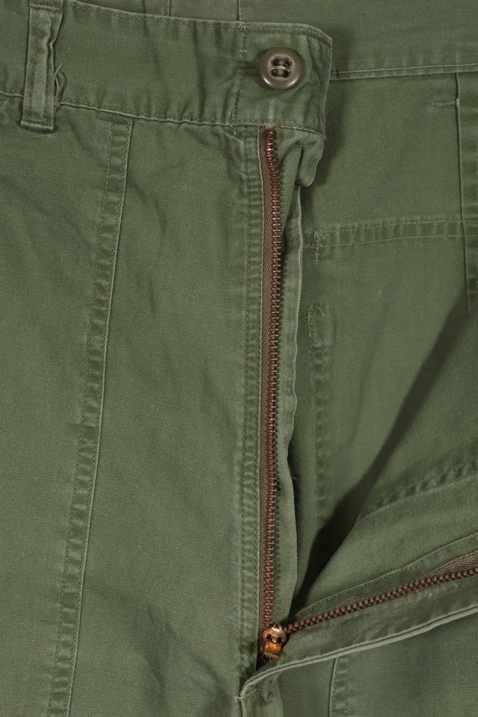 1960年代 ポップリン生地製 OG-107 ユーティリティパンツ ベイカーパンツ 中古品 A