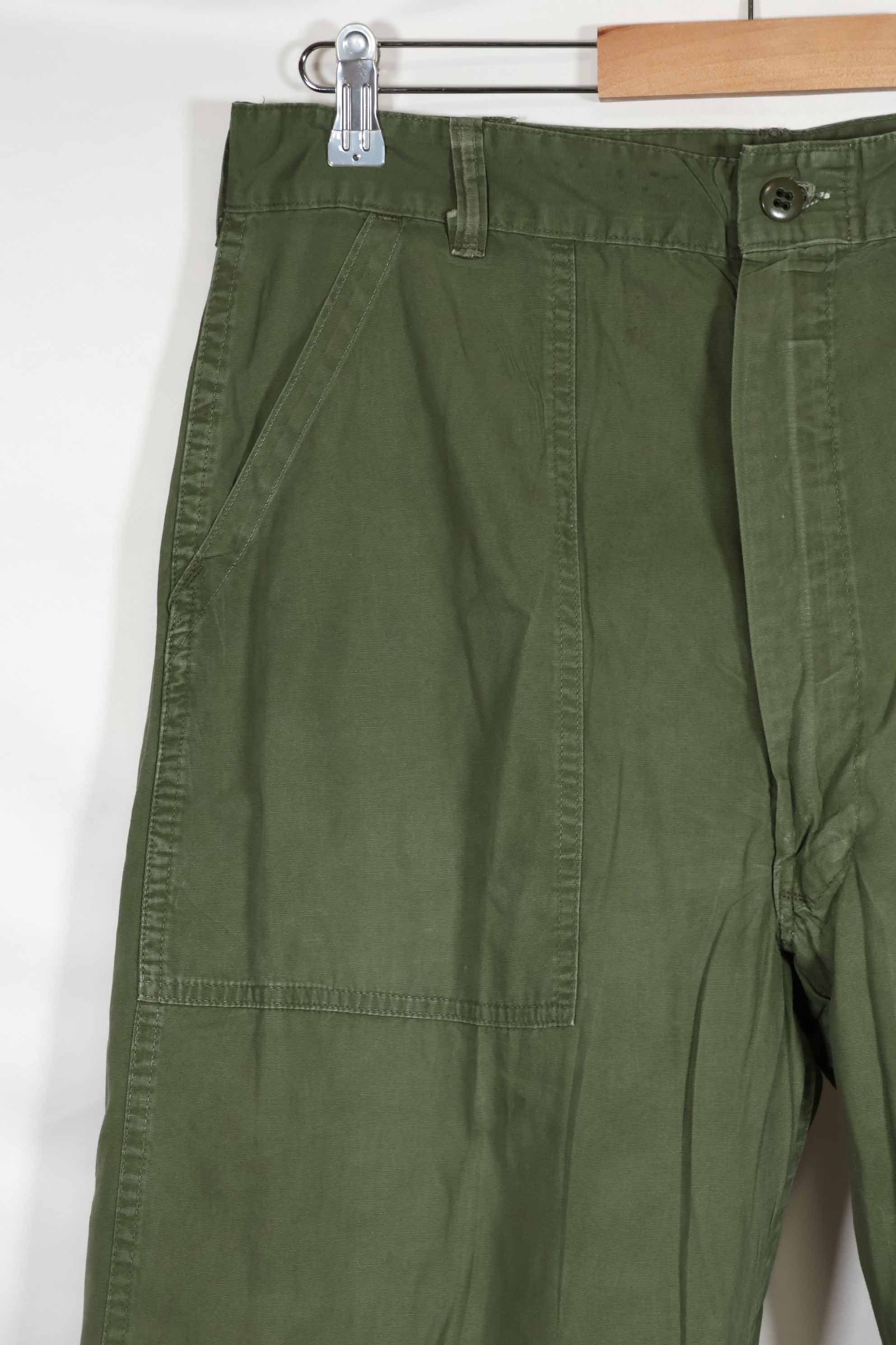 1960年代 ポップリン生地製 OG-107 ユーティリティパンツ ベイカーパンツ 中古品 B