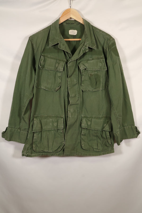 1969年頃 S-Sサイズ 4th Model ジャングルファティーグ ジャケット 中古品 映画会社放出  B