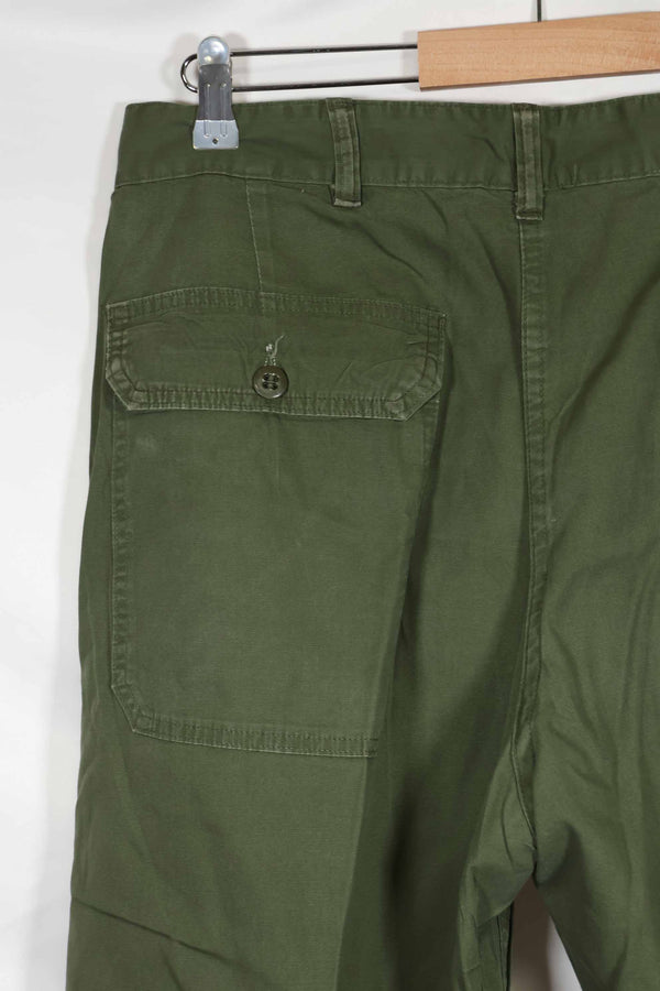 1960年代 ポップリン生地製 OG-107 ユーティリティパンツ ベイカーパンツ 中古品 B