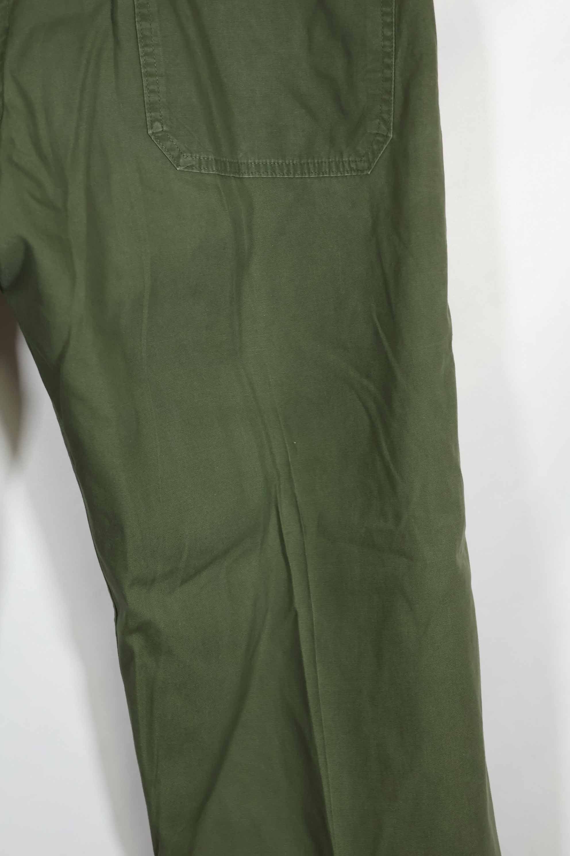 1960年代 ポップリン生地製 OG-107 ユーティリティパンツ ベイカーパンツ 中古品 B
