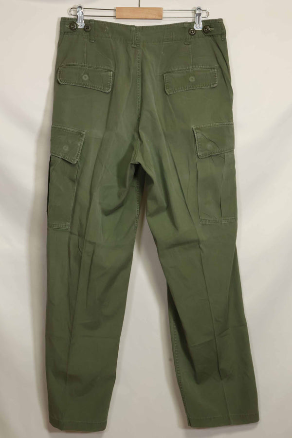 1960年代中頃 2nd Model ジャングルファティーグパンツ 元特殊部隊隊員放出 中古品 A