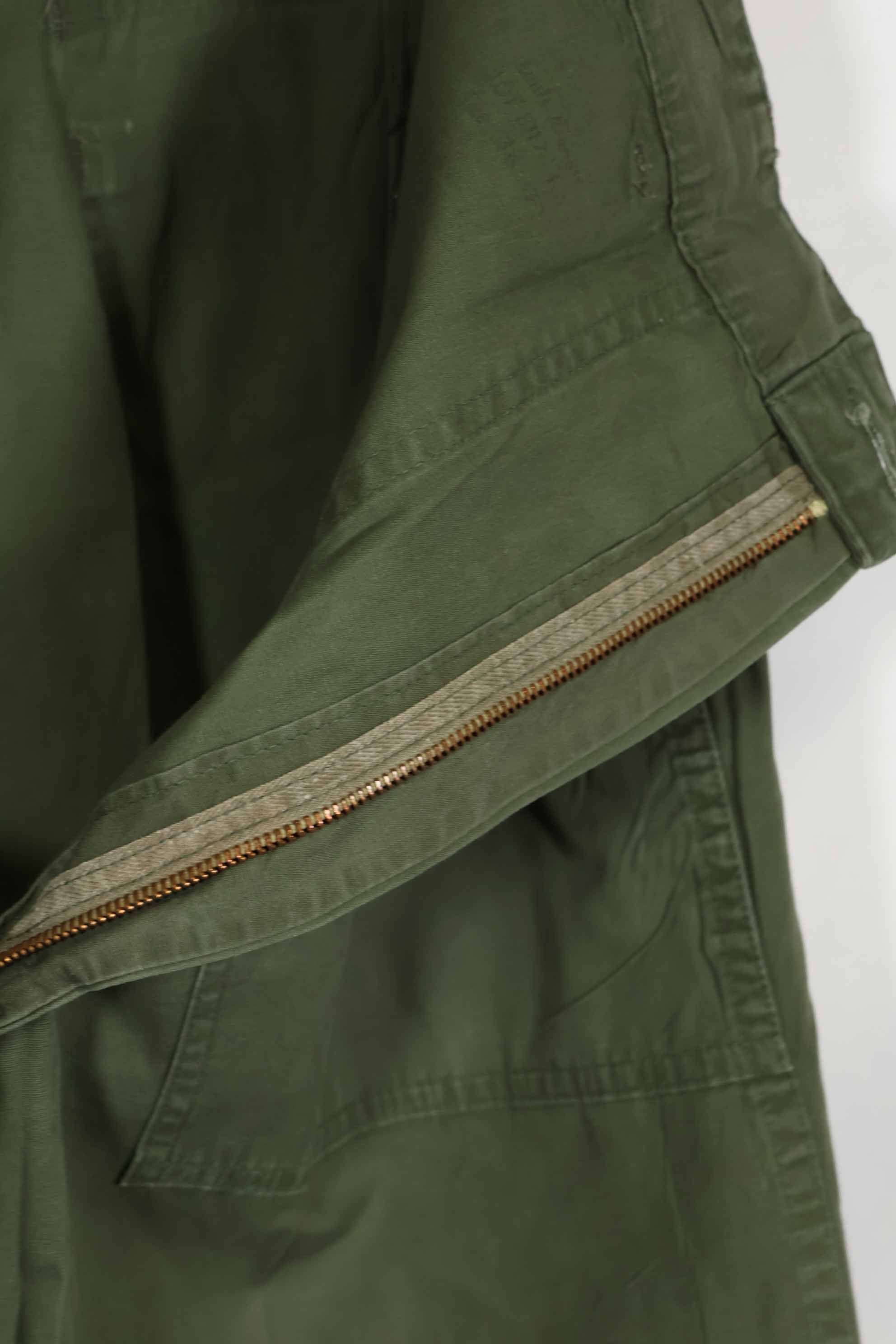 1960年代 ポップリン生地製 OG-107 ユーティリティパンツ ベイカーパンツ 中古品 B