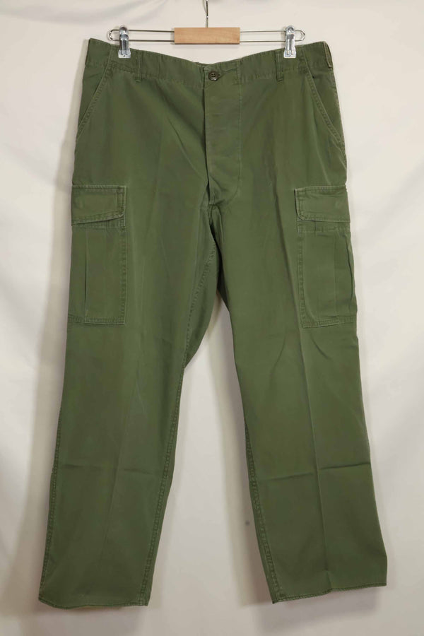 1960年代中頃 2nd Model ジャングルファティーグパンツ 元特殊部隊隊員放出 中古品 B
