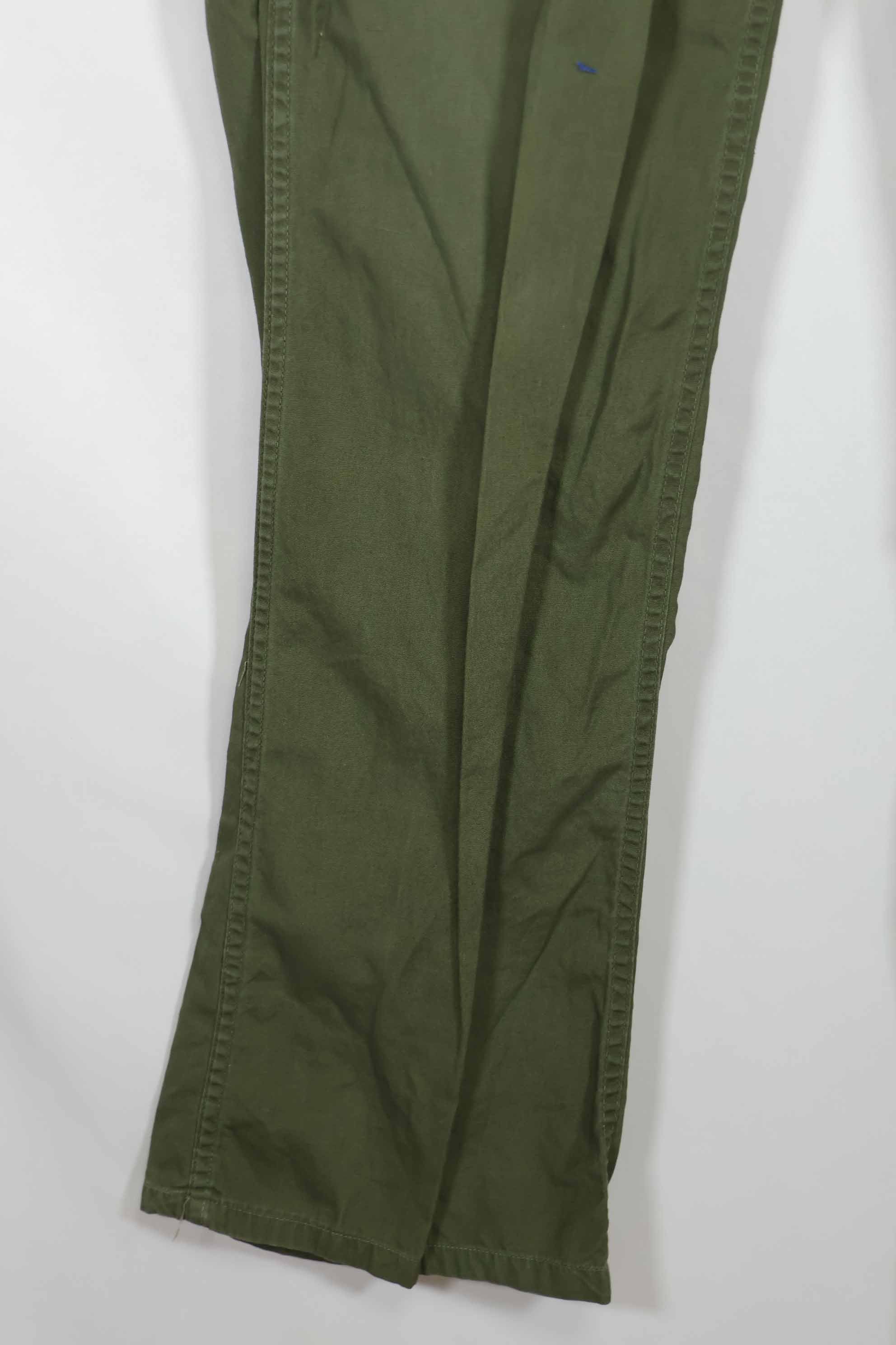 1960年代 ポップリン生地製 OG-107 ユーティリティパンツ ベイカーパンツ 中古品 C