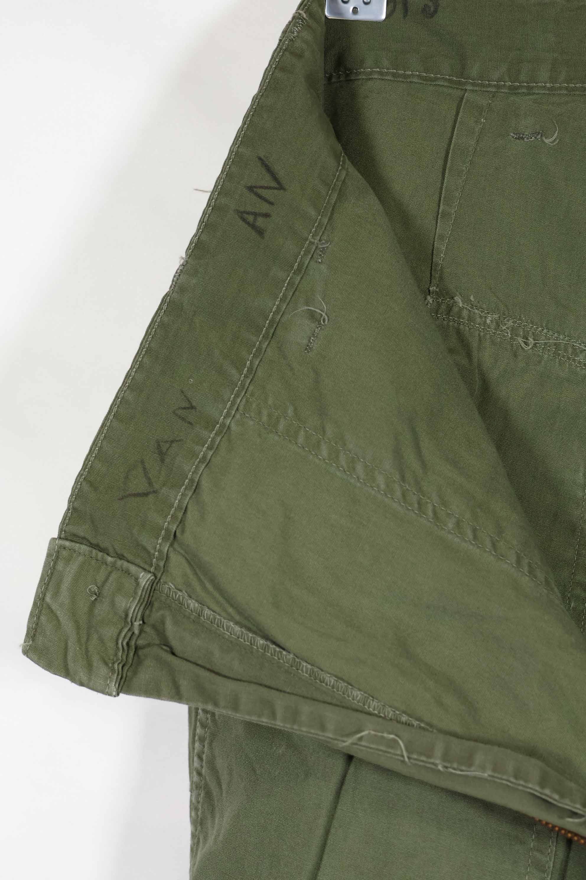 1960年代 ポップリン生地製 OG-107 ユーティリティパンツ ベイカーパンツ 中古品 C