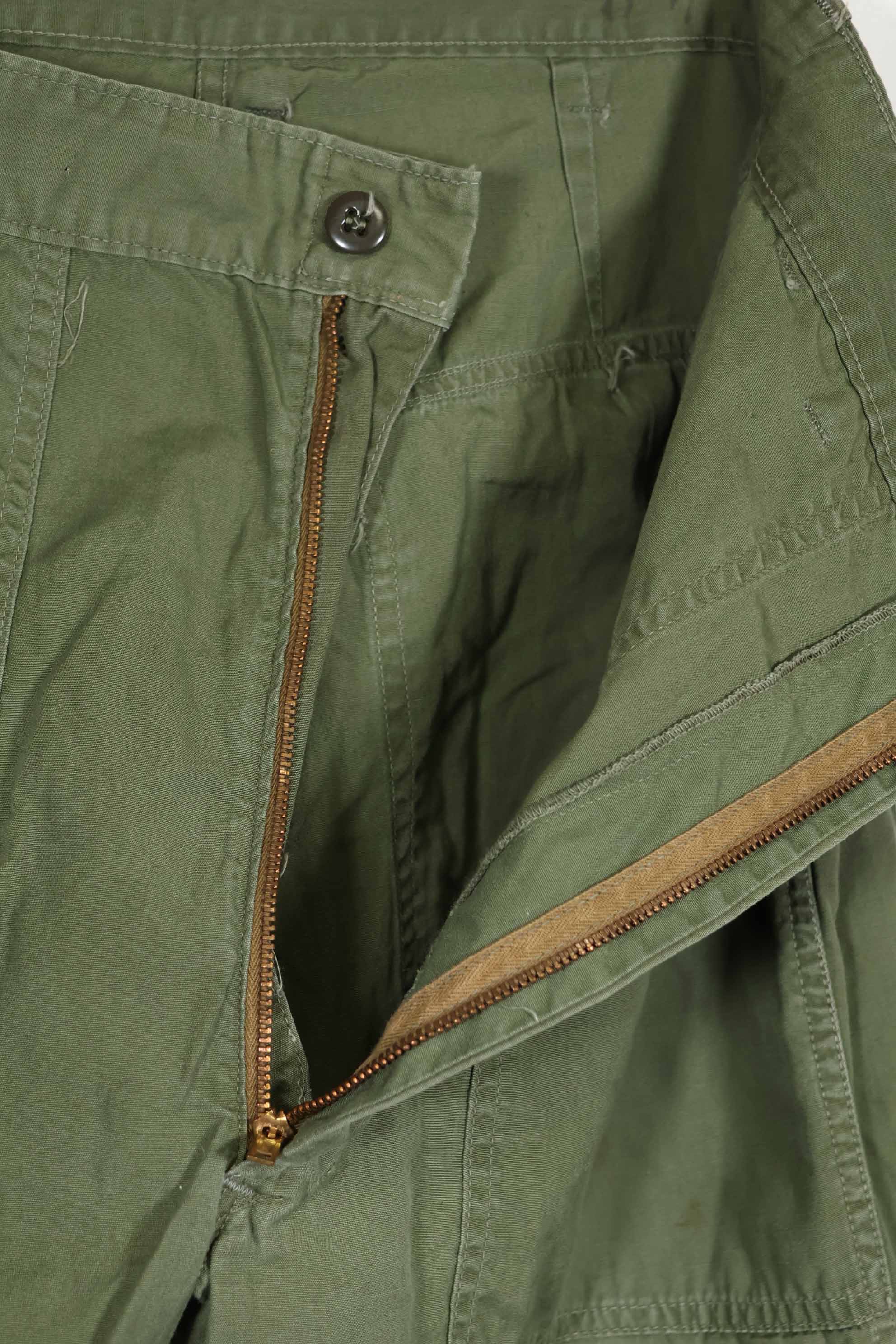 1960年代 ポップリン生地製 OG-107 ユーティリティパンツ ベイカーパンツ 中古品 C