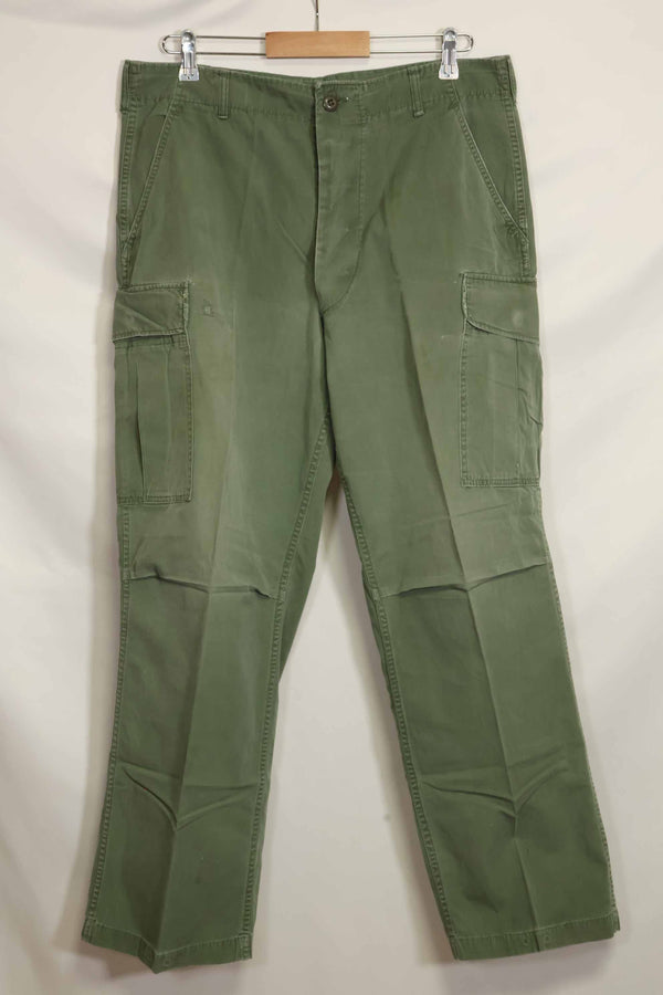 1960年代中頃 2nd Model ジャングルファティーグパンツ 元特殊部隊隊員放出 中古品 C