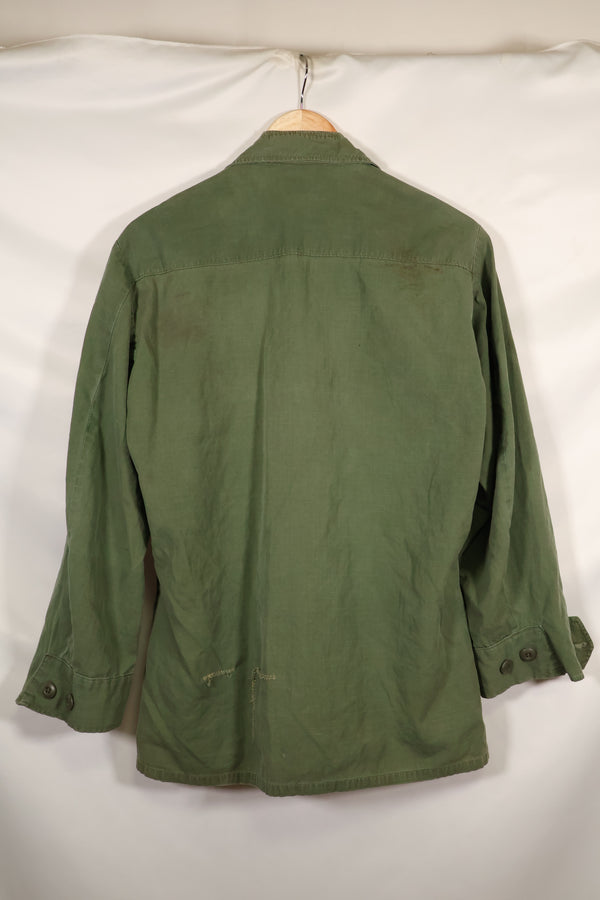 1969年頃 S-Sサイズ 4th Model ジャングルファティーグ ジャケット 中古品 映画会社放出  F