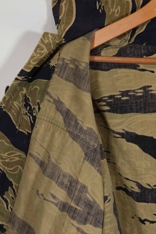 1960年代後半 ゴールドタイガーストライプ シャツ USカット US-M 中古品