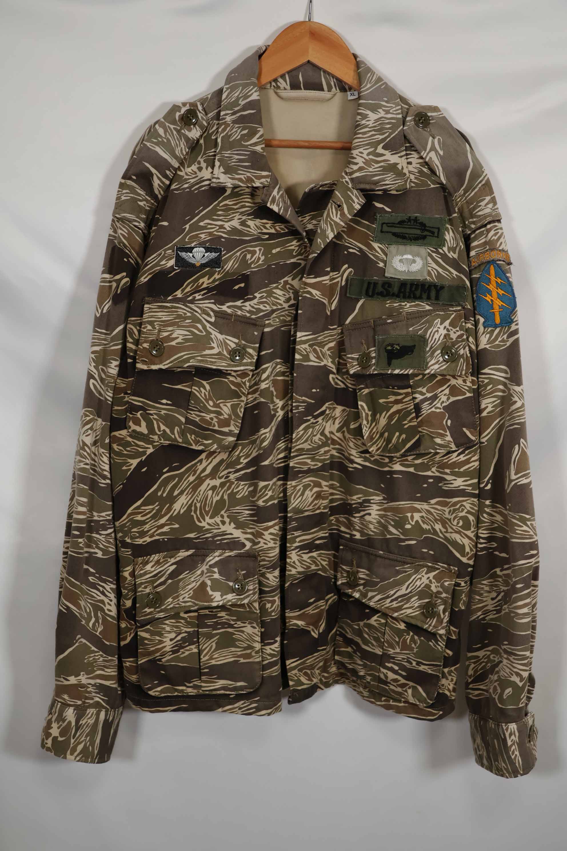 MILITARIA 1911 シルバータイガーストライプ 1st Model ジャングルファティーグ エイジング 中古品