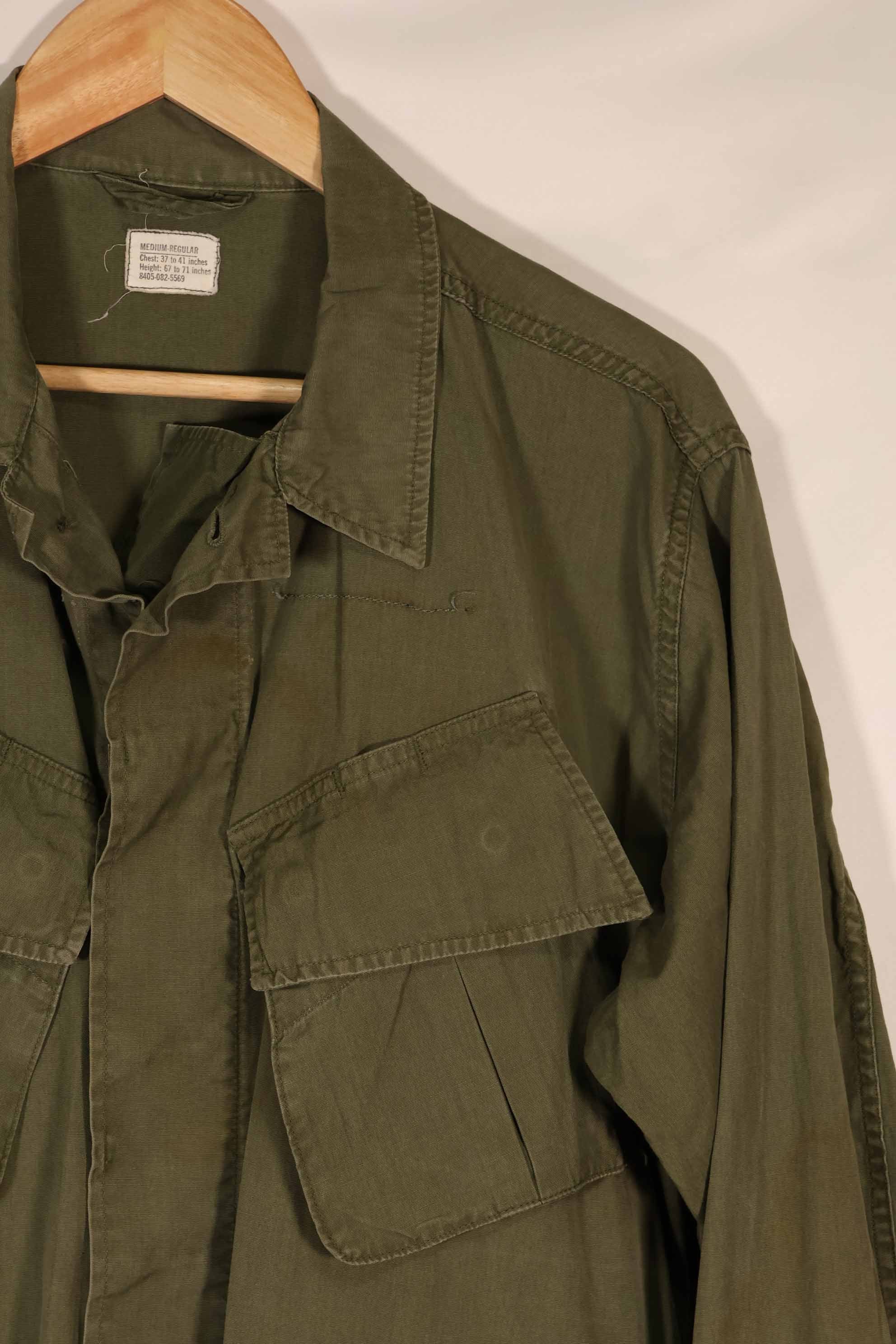 実物 2nd Model 3rd Model 折衷型 レアロット ジャングルファティーグ M-R ジャケット 中古品