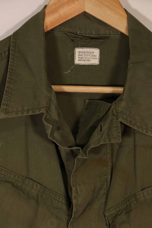 実物 2nd Model 3rd Model 折衷型 レアロット ジャングルファティーグ M-R ジャケット 中古品