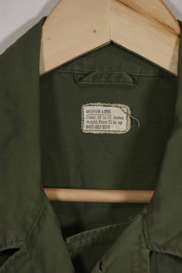 1960年代中頃 2nd Model ジャングルファティーグ ジャケット USAF 状態良い 中古品