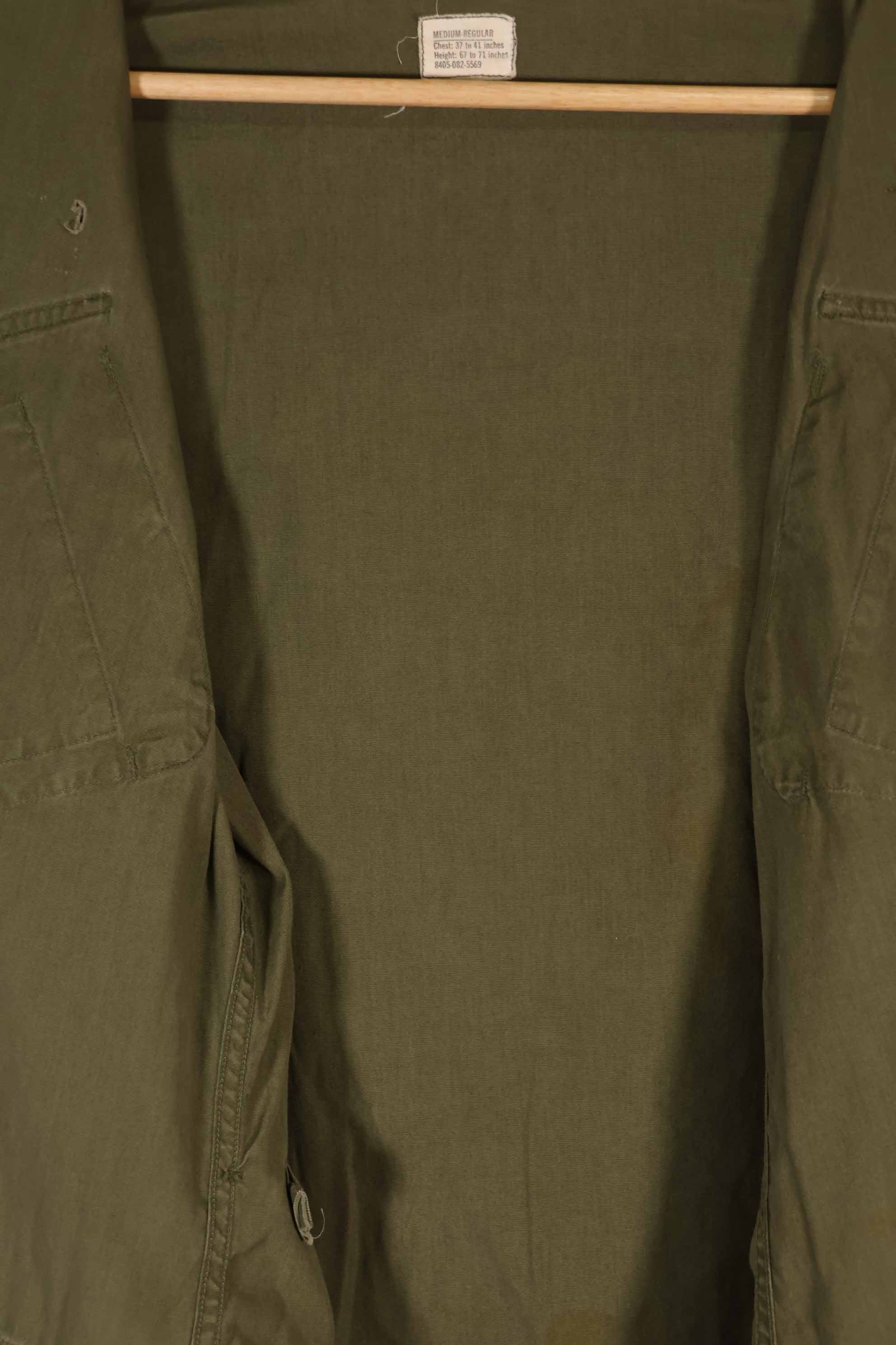 実物 2nd Model 3rd Model 折衷型 レアロット ジャングルファティーグ M-R ジャケット 中古品