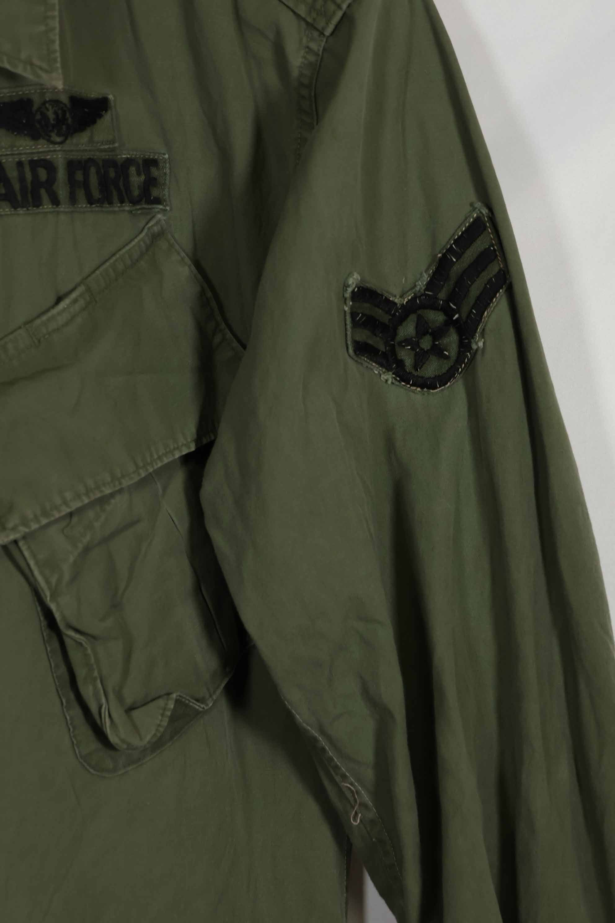 1960年代中頃 2nd Model ジャングルファティーグ ジャケット USAF 状態良い 中古品