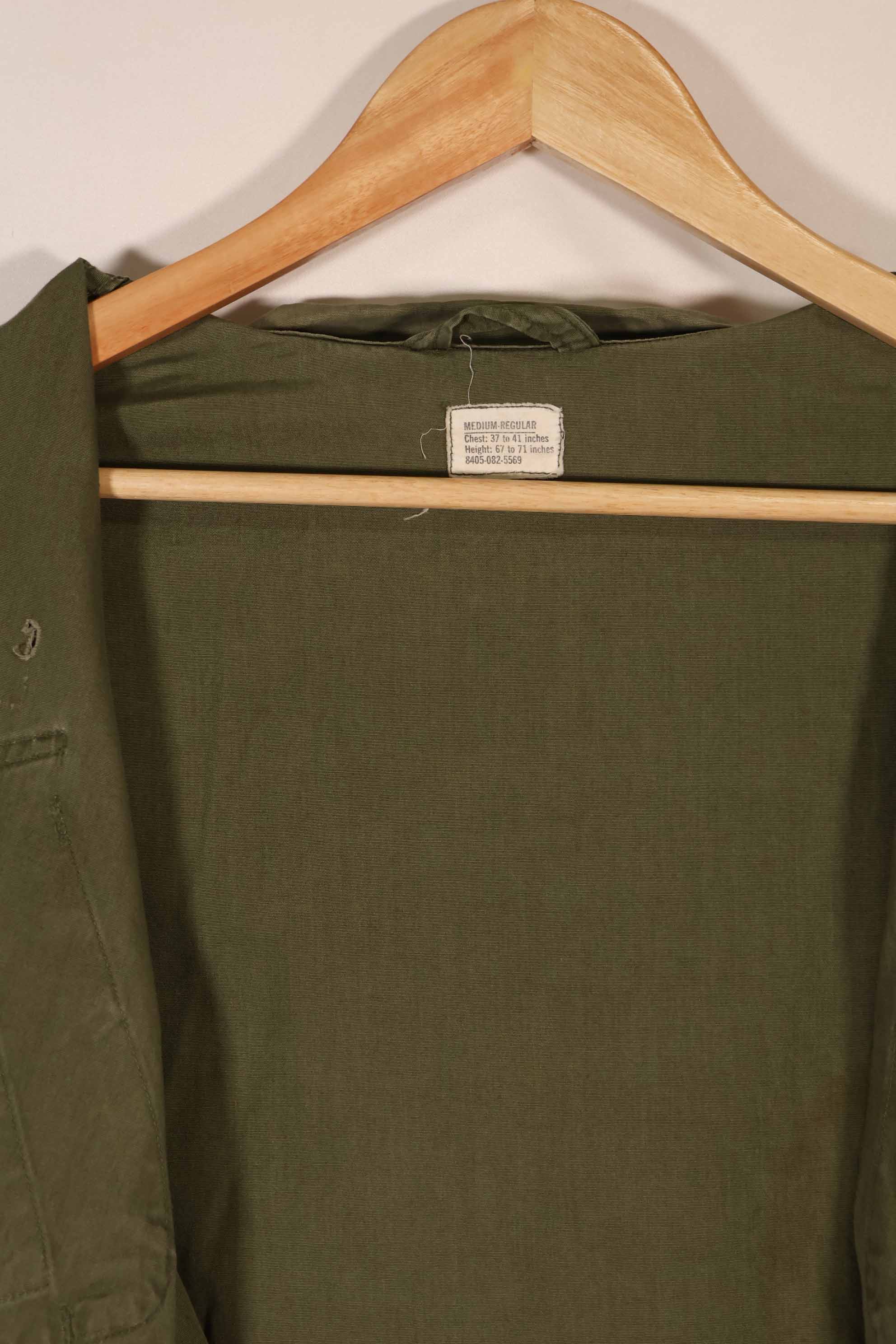 実物 2nd Model 3rd Model 折衷型 レアロット ジャングルファティーグ M-R ジャケット 中古品