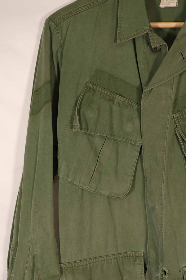実物 1967年製 アメリカ空軍 3rd Model ジャングルファティーグ ジャケット S-S 中古品