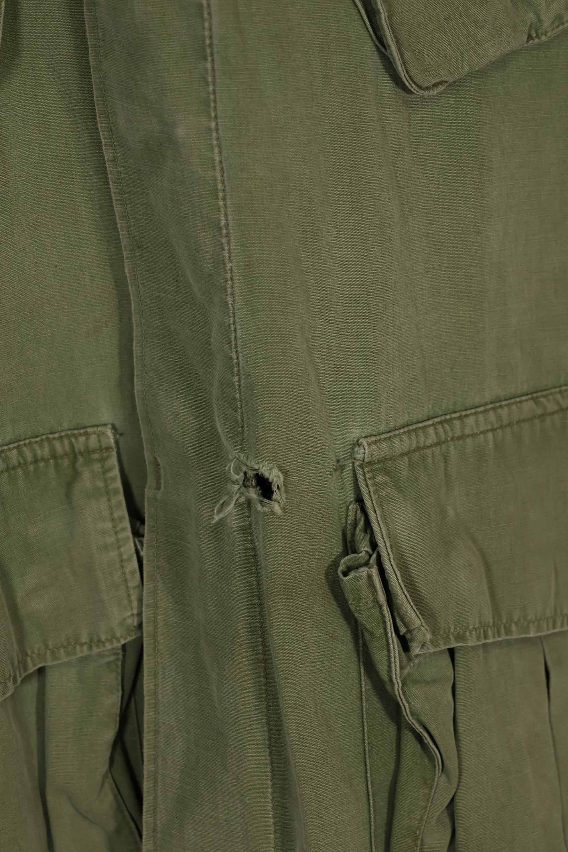 実物 1967年製 アメリカ空軍 3rd Model ジャングルファティーグ ジャケット S-S 中古品