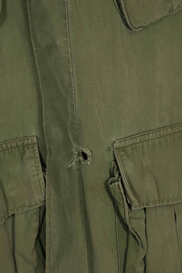 実物 1967年製 アメリカ空軍 3rd Model ジャングルファティーグ ジャケット S-S 中古品