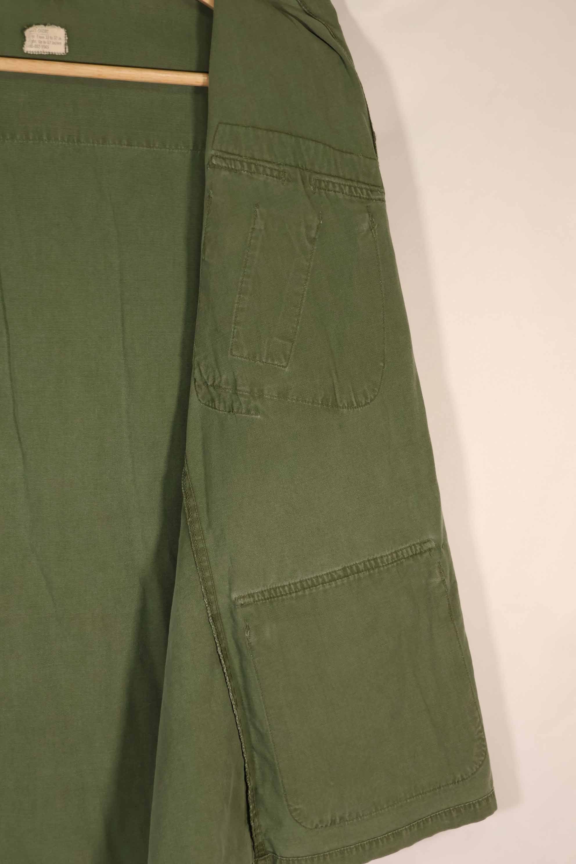 実物 1967年製 アメリカ空軍 3rd Model ジャングルファティーグ ジャケット S-S 中古品