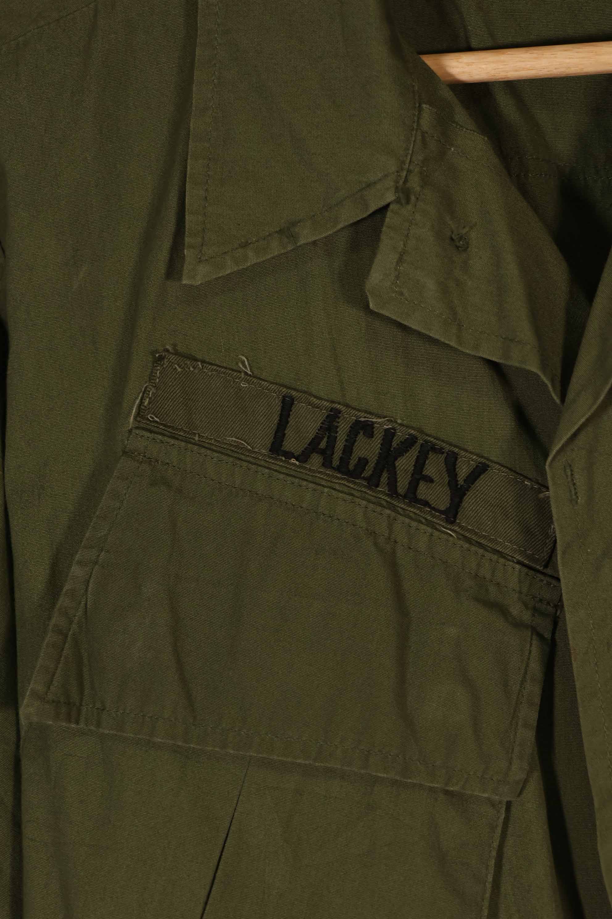 実物 1969年製 3rd Model ジャングルファティーグ ジャケット USAFパッチ付 中古品