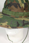 実物 ERDL 官給品ブーニーハット アメリカ軍 K-9 軍用犬 ローカルメイドパッチ&刺繍入り