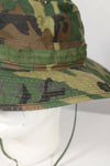 実物 ERDL 官給品ブーニーハット アメリカ軍 K-9 軍用犬 ローカルメイドパッチ&刺繍入り