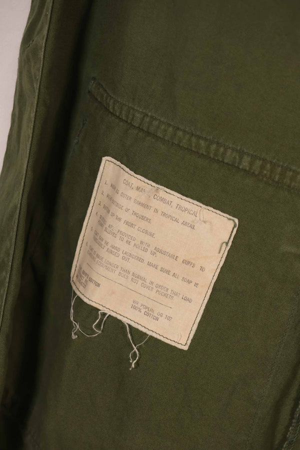 実物 1966-67年頃 3rd Model ジャングルファティーグ ジャケット M-S 中古品