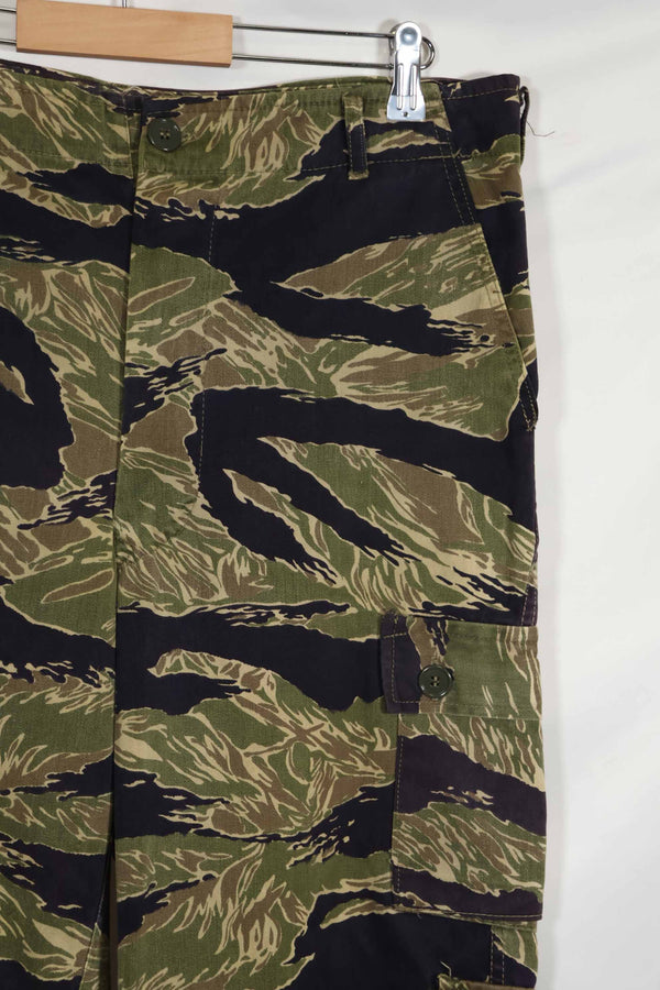 1960年代中頃 沖縄タイガーパターン タイガーストライプ USカットパンツ M 中古品 退色あり