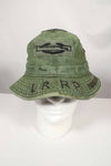 実物 ローカルメイド ODブーニー 9th Infantry Divition LRRP 直接刺繍&狙撃手パッチ付き ブーニーハット