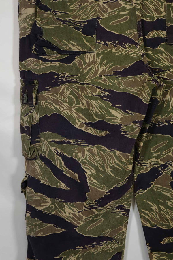 1960年代中頃 沖縄タイガーパターン タイガーストライプ USカットパンツ M 中古品 退色あり