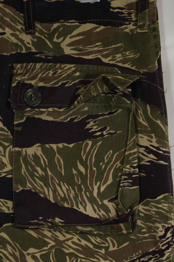 1960年代中頃 沖縄タイガーパターン タイガーストライプ USカットパンツ M 中古品 退色あり