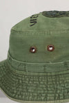 実物 ローカルメイド ODブーニー 9th Infantry Divition LRRP 直接刺繍&狙撃手パッチ付き ブーニーハット