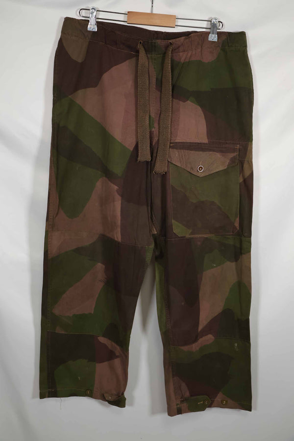 実物 イギリス軍 SAS トラウザーズ WINDPROOF 迷彩パンツ サイズ No.1 中古品 A