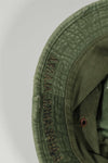 実物 ローカルメイド ODブーニー 9th Infantry Divition LRRP 直接刺繍&狙撃手パッチ付き ブーニーハット