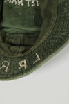 実物 ローカルメイド ODブーニー 9th Infantry Divition LRRP 直接刺繍&狙撃手パッチ付き ブーニーハット